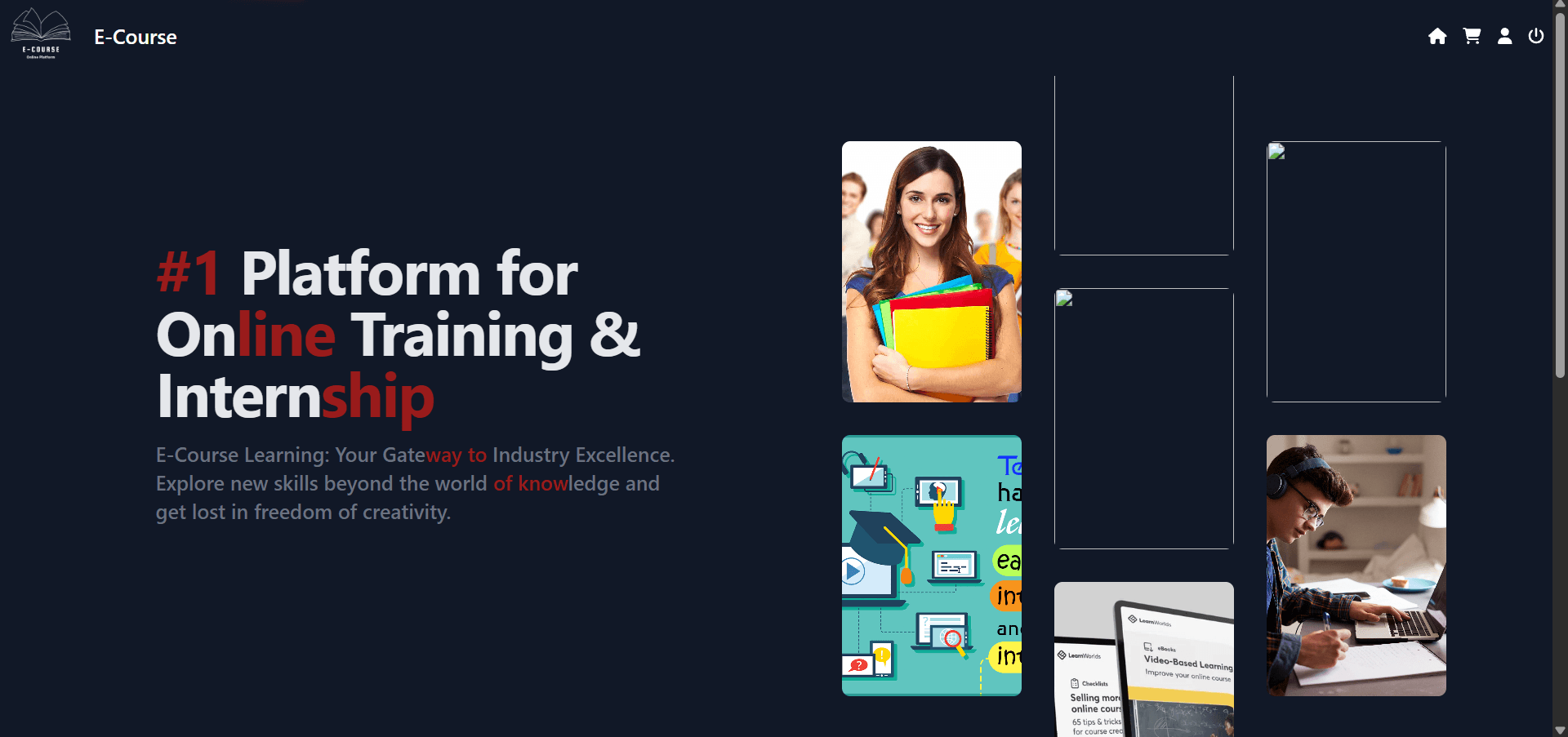 E-Course cover